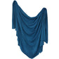 Copper Pearl Knit Swaddle Blanket - River