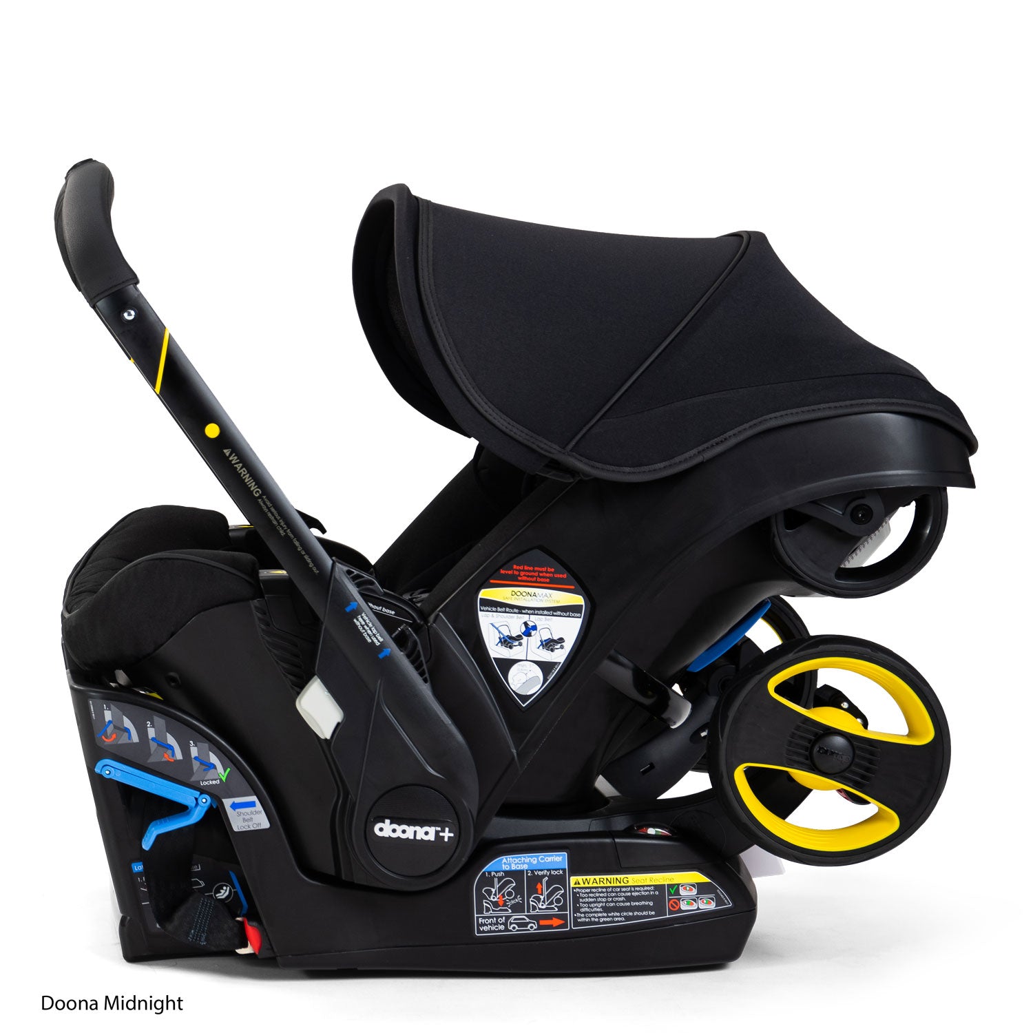 Doona Infant Car Seat and Stroller - Midnight