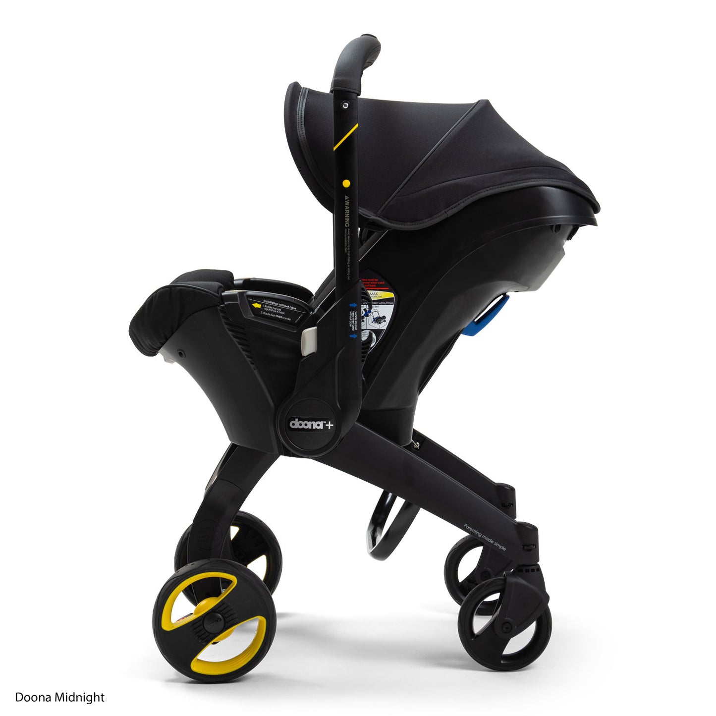 Doona Infant Car Seat and Stroller - Midnight
