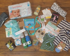 *All products in the photo can be found in-store at The Baby Cubby and most can be found online at babycubby.com