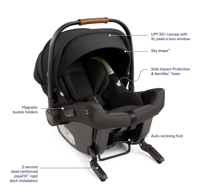 Nuna PIPA Urbn Car Seat features