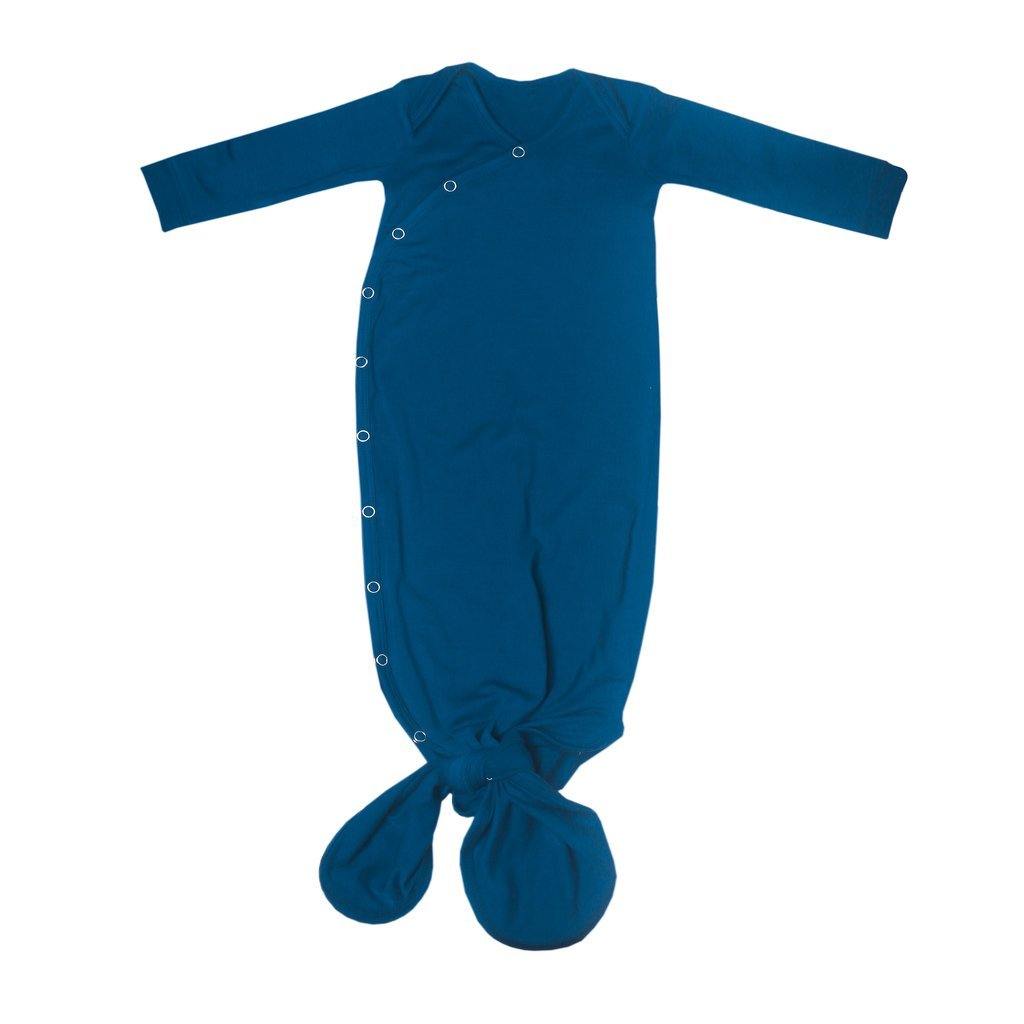 Copper Pearl Newborn Knotted Gown - River