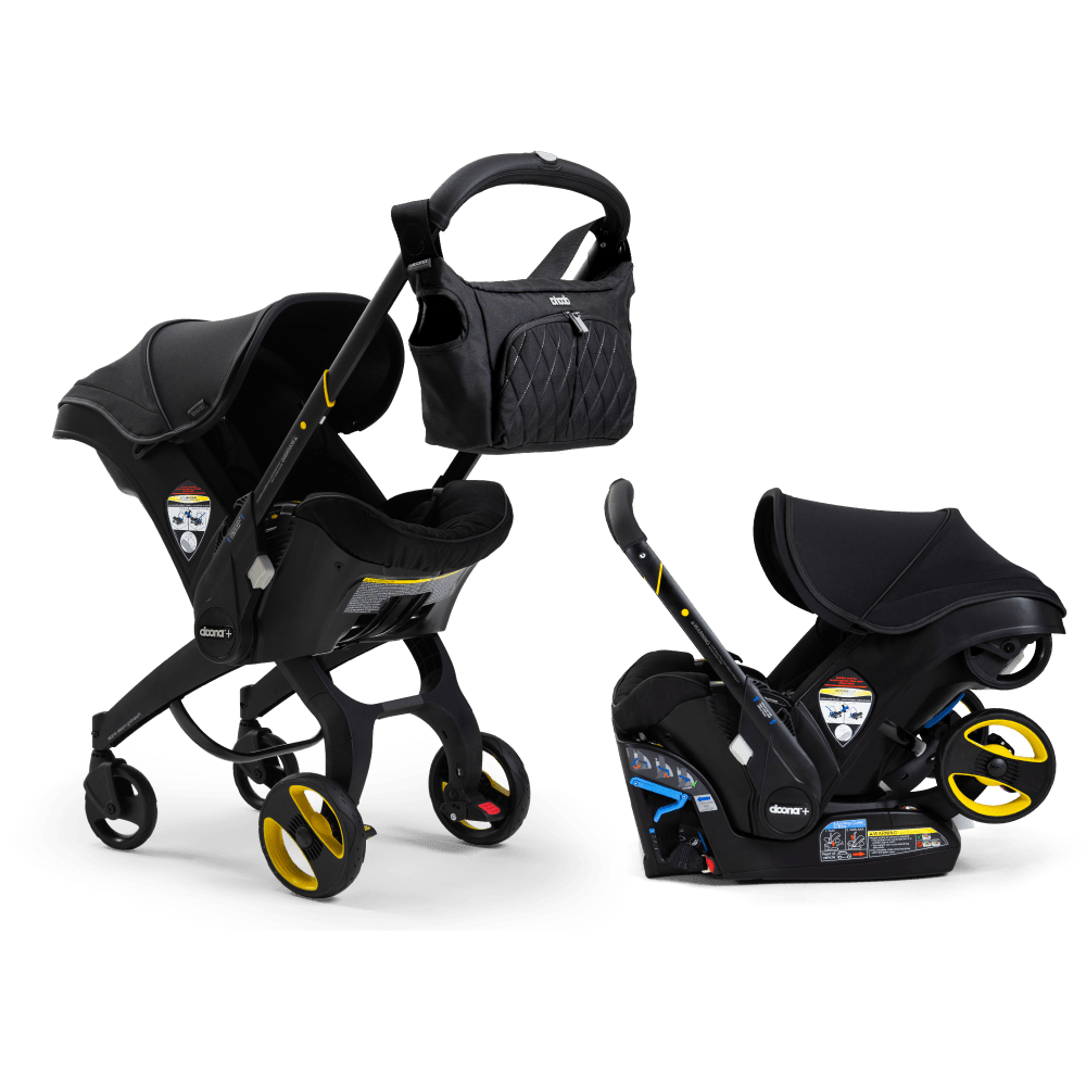 Doona Infant Car Seat and Stroller - Midnight